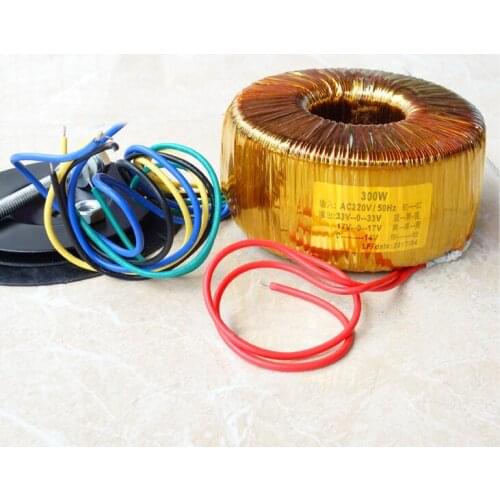 300W copper enamel wire Ring transformer(toroidal transformer) power amplifier dedicated transformer