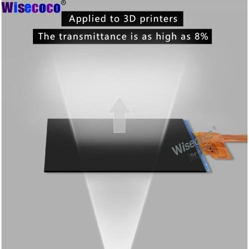 6 inch IPS 1620x2560 2K momonochrome screen for 3D printer display with driver board