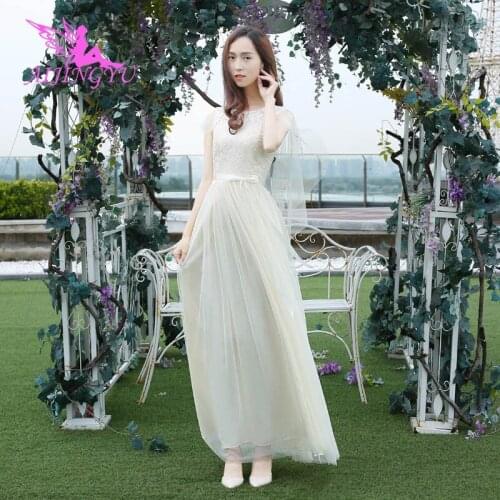 AIJINGYU 2021 2020 sexy bridesmaid dress wedding guest formal dresses BN396