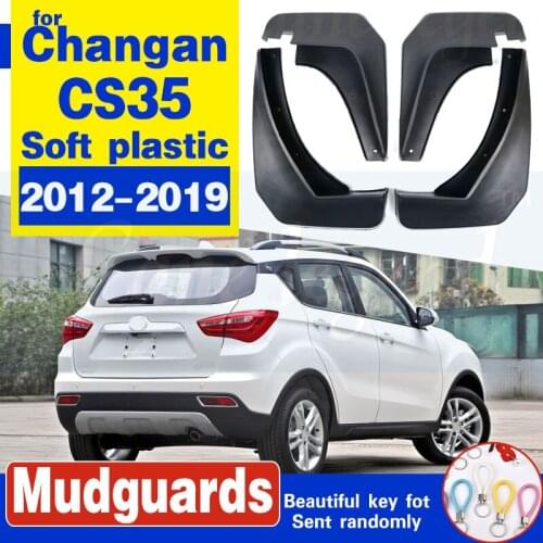Molded Mud Flaps For changan cs35 2012-2018 2015 2016 2017 Mudflaps Splash Guards Mud Flap Front Rear Mudguards Fender