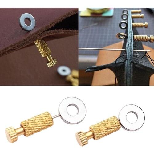 Diy Basting Needle Leather Craft Sewing Position Located Needles Fixed Suture Tool DIY Tool Basting Needle