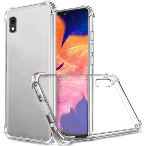 Crystal Soft Case for Samsung A10E Phone TPU Cover Luxury Shockproof Ultra Thin Soft Silicon Clear tpu Case for Samsung A10e