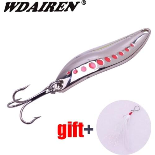 1Pcs Metal Fishing Lure 10g 15g 20g Spoon Lure Spinner Bait Fishing Tackle Hard Bait Spinner Bait Isca Artificial Peche WD-441