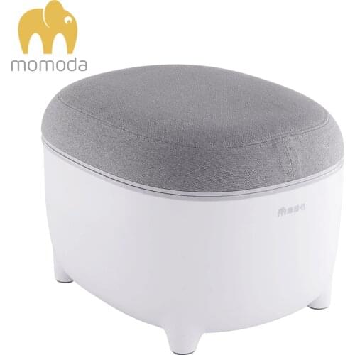 Momoda Small Stool Foot Massager Heated Stool Massager 2 in 1 Three-Step Foot Massage Hot pillow-Compress Warms Feet