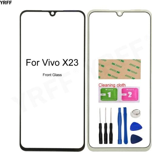 New Front Glass Panel For VIVO X23 (No Touch Screen) Outer Glass Cover V1809A V1816A V1809T Repair Assembly Parts