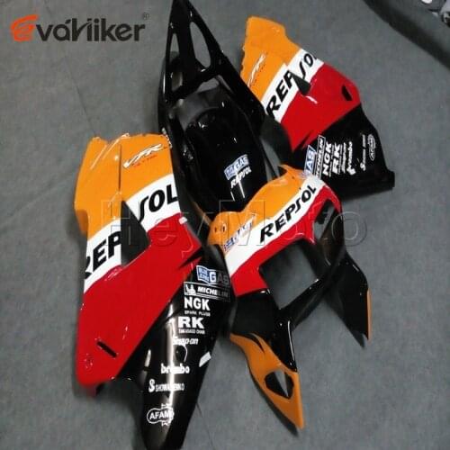 Motorcycle fairing for VFR800 1998 1999 2000 2001 orange VFR 800 98 99 00 01 ABS Plastic motorcycle cowl H2