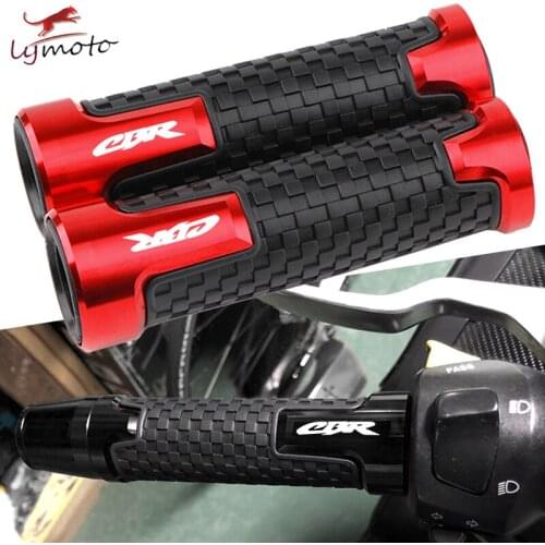 For Honda CBR 600 F2 F3 F4 F4i CB599 CBR600RR CBR1000RR CB900RR Motorcycle 7/8'' 22MM CNC Handlebar Grips Hand Grip Handle Bar