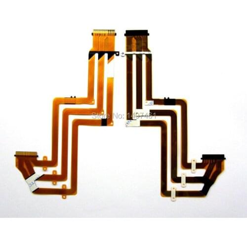 LCD hinge rotate shaft Flex Cable for Sony HDR-CX560E CX690E CX700E CX560 CX690 CX700 Video Camera