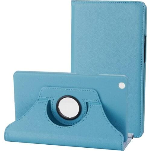 Rotary 360 Degree Rotating Litchi Folio Stand PU Leather Skin Cover Case For Huawei Mediapad M3 Lite 8.0 CPN-W09 CPN-AL00 Tablet