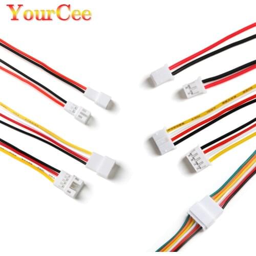 10Pcs 20CM JST PH 2.0 Connector Male Female Plug Jack 2Pin JST Wire Cable JST-PH 2.0mm 2P Male Female Terminals Cable Connectors