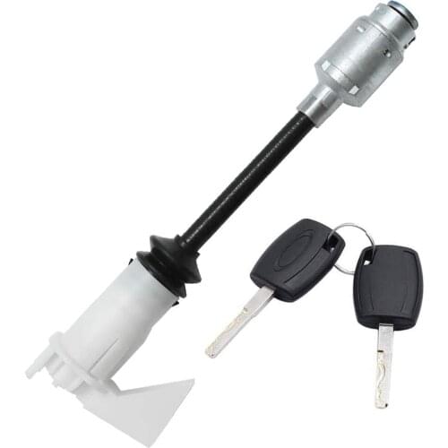 1343577 4M5AA16B970BA Long Type Rod Bonnet Hook Release Lock Latch Repair Kit With 2 Key Set For Ford Focus MK2 2004-2012