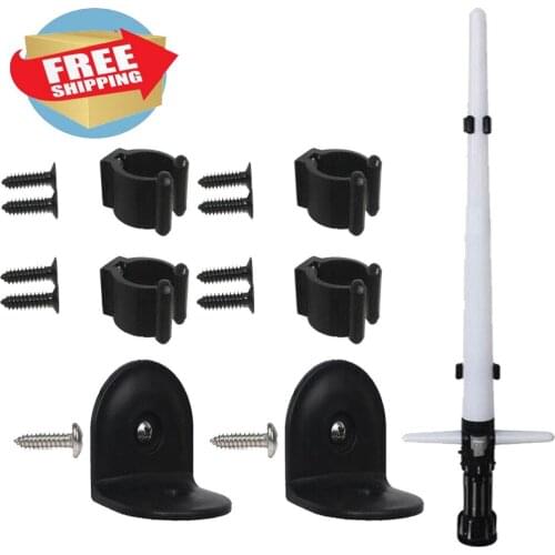 2 Set - Lightsaber Display Wall Mount Light saber Wall Display Rack Holder