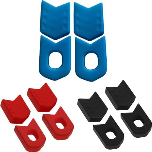 4pcs Bicycle Crank Arm Cover Universal Mountain Bike Crank Set Crank Protective Cover for Cycling ENLEE Bike Accessories
