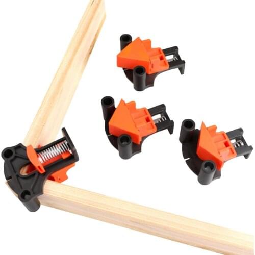 60/90/120 Degree Adjustable Angle Clip Woodworking Right-angle Clip Fixer Corner Frame Clamp Quick Clip Fit For Woodworker