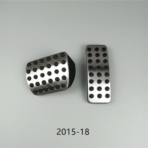 Car Accelerator Brake Pedal Trim For Mercedes Benz CLA C117 GLA X156 200 220 260 2013-18 Interior Modified Accessories
