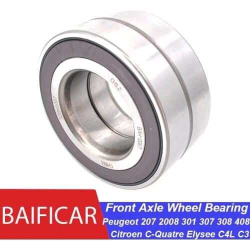Baificar Brand New Front Axle Wheel Bearing PRB1501070 For Peugeot 207 2008 301 307 308 408 Citroen C-Quatre Elysee C4L C3