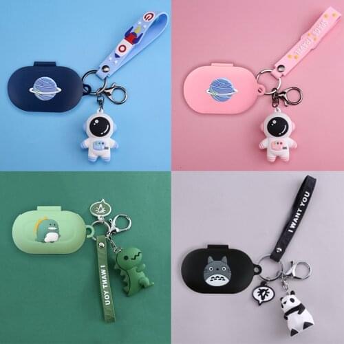 Cartoon Dinosaur Cases For Samsung Galaxy buds + Wireless Bluetooth Earphone Silicone Protective Cover cute Galaxy budsplus case