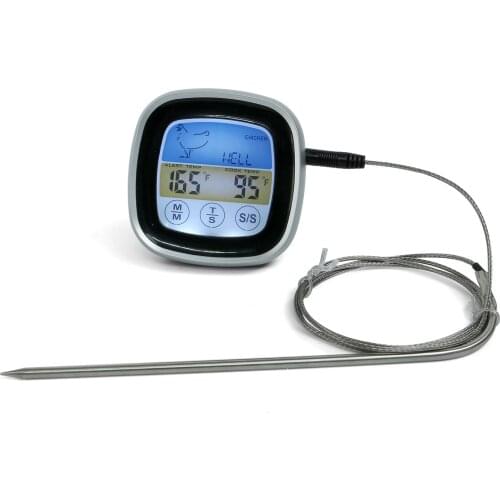 Kitchen Digital Thermometer for BBQ Grill Meat Food Cooking Timer Oven Meat Thermometer Fish Chicken Barbecue Accessories CE FDA