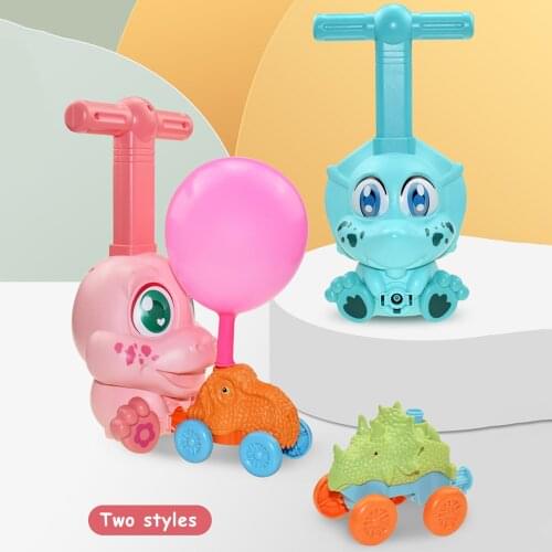 Children Inertial Power Balloon Car Toy Inertial Power Balloon Education Science Education fun Toys for Children christmas gift