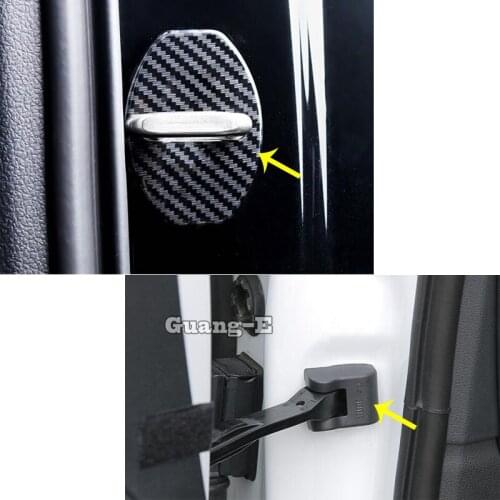 For Audi Q5 Q5L 2018 2019 2020 2021 Body Anti Rust Water Proof Door Lock Key Keys Plastic Buckle Limit Device Trim Accessory