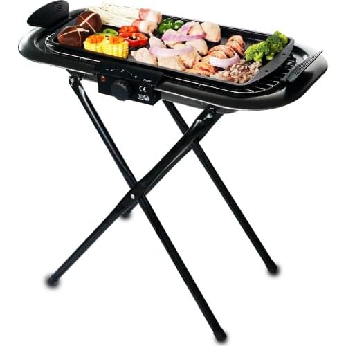 Electric Grill Household Electric Grill Multifunctional Korean Skewers Barbecue Machine Indoor Outdoor Large Barbecue Grill