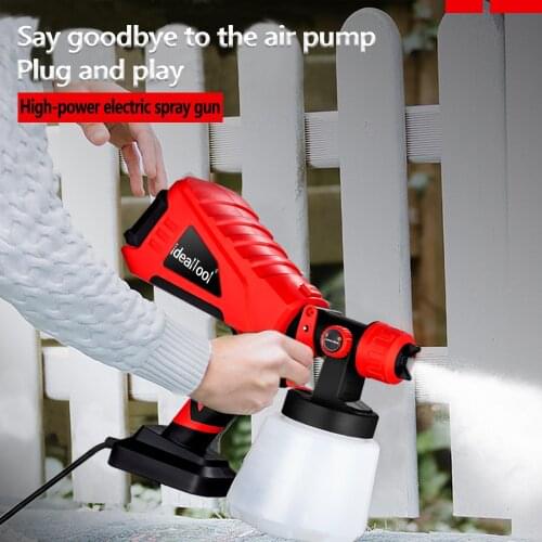550W 1000ML Electric Spray Gun Large Power Paint Sprayer For Gardening For Painting Home Hand Tool Power Tool Sprayer