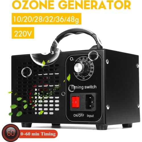 Ozone generator 48g/h 28g/h 24g/h ozone machine air purifier Sterilizer treatment Ozone addition to formaldehydezone