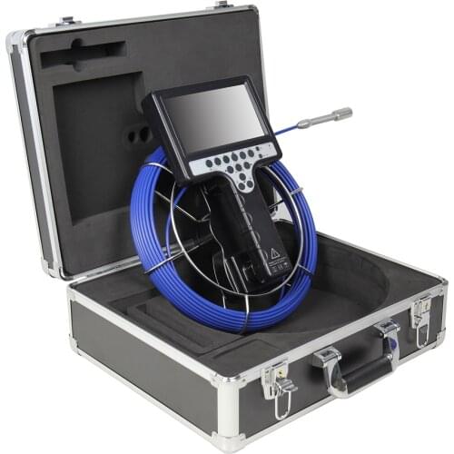 Pipe Camera Sewer 512hz Transmitter Sonde Locating Duct Video Snake Inspection System Kit W/7'TFT Monitor