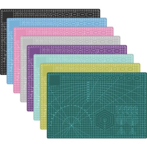 A5 A4 A3 Cutting Mat PVC Pad Patchwork Cut Pad A3 Patchwork Tools Manual DIY Tool Cutting Board Double-sided Self-healing