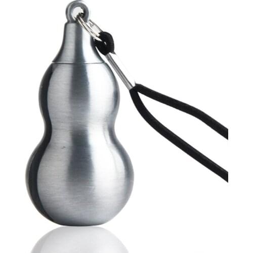 Creative Gourd Kerosene Million Matches Lighter Metal Portable Outdoor Waterproof Briquets Et Accessoires Fumeurs Gifts for Men