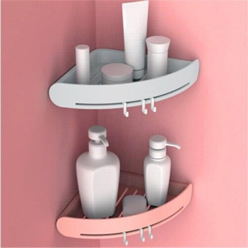 Wall mounted bathroom shelf, non perforated toilet, toilet washing table, cosmetic rack, corner rack, shelf