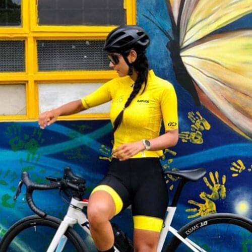 2021 New Summer Cycling Jersey Set Breathable Team Racing Sport Bicycle Jersey Womens Cycling Clothing Short MTB Bike Jersey