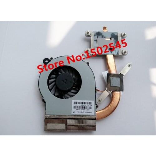 Free Shipping New Original Laptop Cooler Fan For HP CQ42 G42 G62 CQ62 INTEL Radiator Heatsink & Fan 617646-001 595833-001