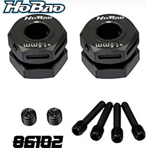 Original OFNA/HOBAO RACING 86102 WHEEL HUB SET +1.5MM For HYPER 1/8 ST PRO/RTR TRUGGY/HYPER 1/8 BUGGY