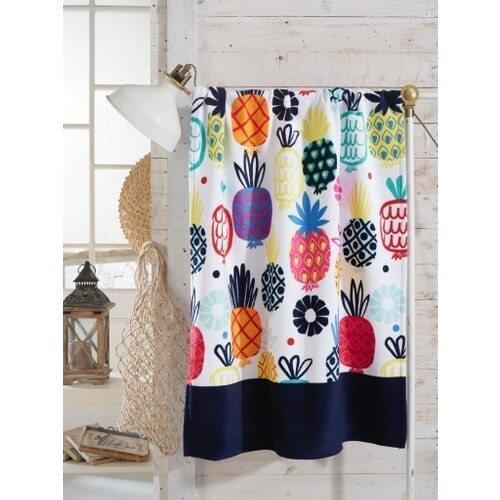 Beach Towel | Pineapple Pattern High Quality Sea Towel 75cm x 150cm
