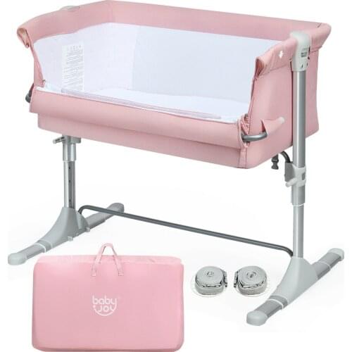 Portable Baby Bed Side Sleeper Infant Travel Bassinet Crib W/Carrying Bag