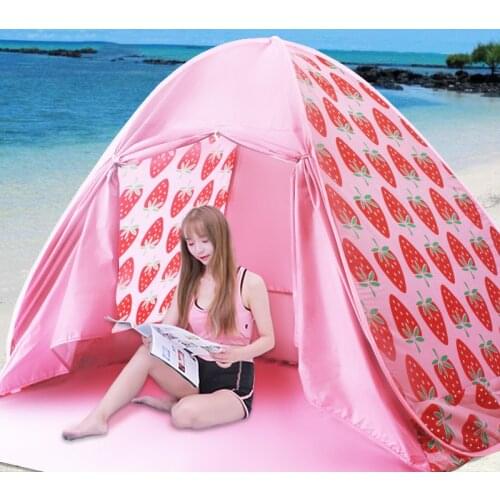 Automatic Tents Outdoor Camping Fishing Portable Waterproof Hiking Tent Anti-UV 3-4 Person Sun Shade Ultralight Tent X763B