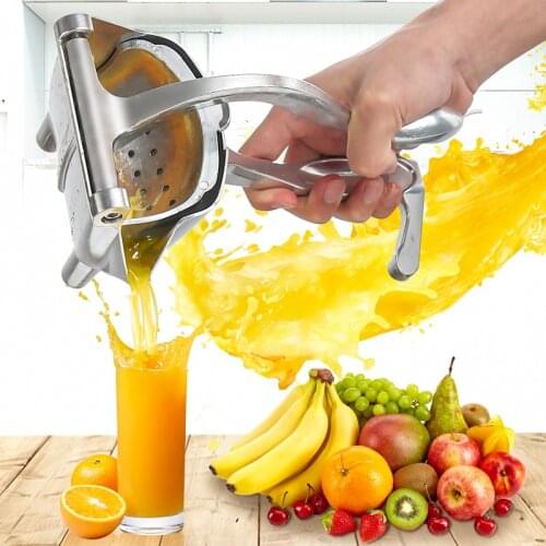 Manual Juice Squeezer Aluminum Alloy Hand Pressure Juicer Pomegranate Orange Lemon Sugar Cane Juice Kitchen Fruit Tool