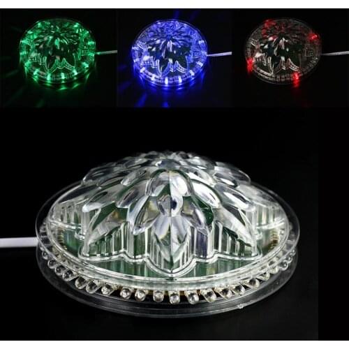 Stage Lights Party Stage Club KTV Disco Lamp LED RGB Light Effect 8W Auto Sunflower Lighting Projector Lights