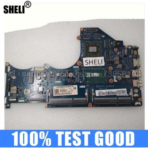 SHELI For Y40-70 Motherboard with I7-5500U cpu LA-B131P SR23W