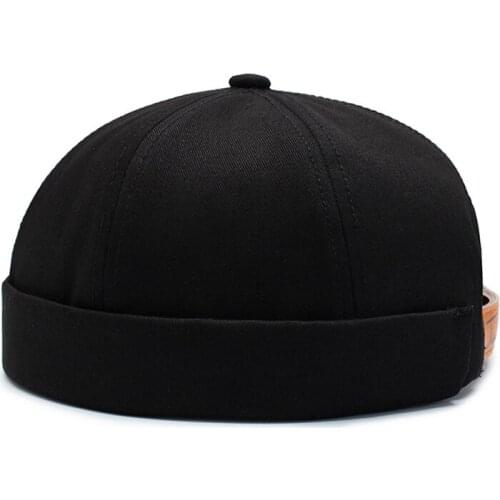 Warm Cotton Hat Outdoor Hiking Climbing Windproof Men Women Retro Brimless Portable Adjustable Dance Hip Hop Hats Skull Cap 1PC