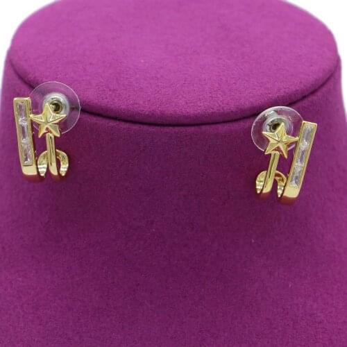 PINXUN Ding hook Dangle Earrings For Women Jewelry Southeast Asia 2020 New Fashion Earings Wholesale Gold Color Part Gifts JLY19