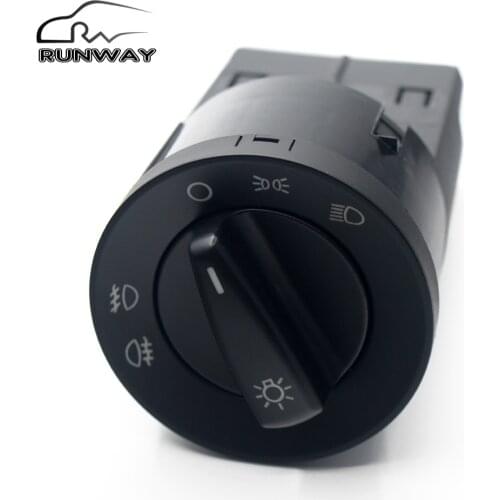 High quility Headlight Switch For Volkswagen VW Passat 1996-2000 SKODA Octavia 1996 - 2009 3B0941531C green light