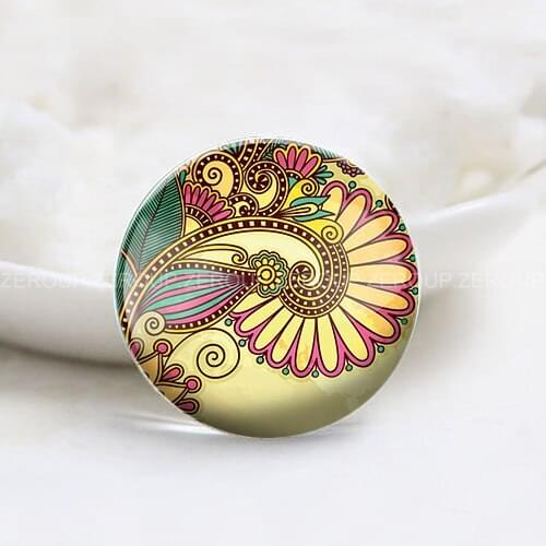 ZEROUP 20pcs/lot 12mm 20mm 25mm 30mm DIY round photos Glass Cabochon jewelry finding Fit Cameo Blank Settings BCH003A handmade