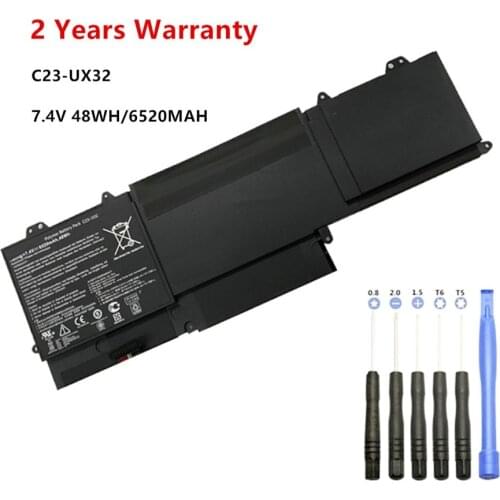 ZNOVAY 7.4V 6520mAh Laptop Battery for ASUS VivoBook U38N U38N-C4004H ZenBook UX32 UX32A UX32VD UX32LA C23-UX32