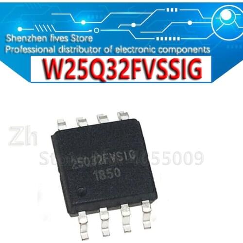 5-10piece) W25Q32FVSSIG SOP8 25Q32 SOP 25Q32FVSIG SOP-8 W25Q32FVSIG SMD W25Q32 new and original IC In Stock