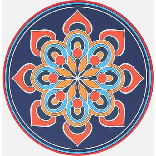 500pcs small and large size Silicone Coaster Tea Coffee Cup Mat Pot table Heat Insulation Pad