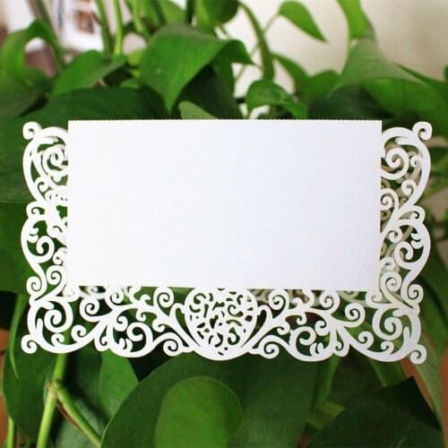 Hot Sale Party Supplies 25pcs White Table Name Number Place Card Wedding Party Invitation Favor Birthday Baby Shower Home Decor