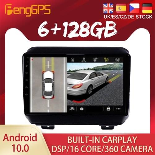 Android 10 PX6 DSP For Jeep Wrangler 2018 2019 2020 Car DVD GPS Navigation Auto Radio Stereo Video Multimedia Player HeadUnit