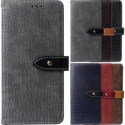 Crocodile Pattern Case for Asus Zenfone Max Pro M1ZB602KL ZB556KL M2 ZB633KL Max Pro Plus ZB631KL Shot ZB634KL Wallet Bags Etui